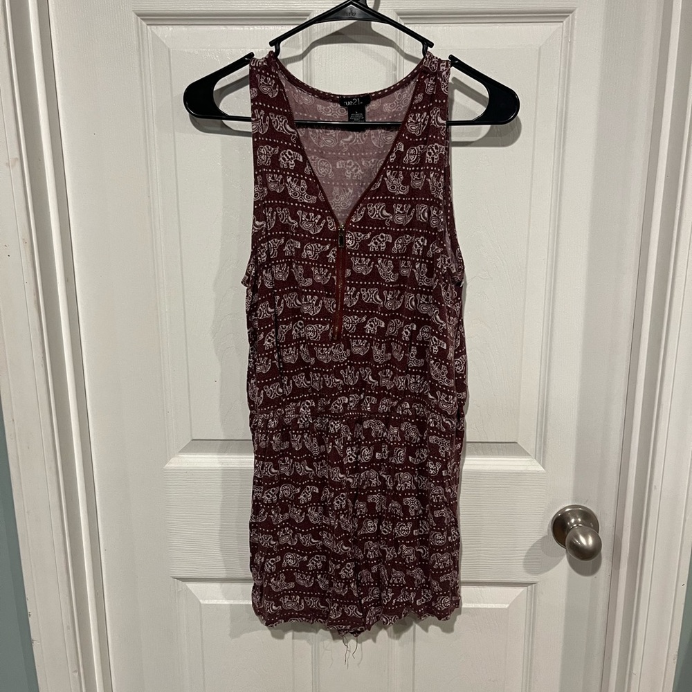 Rue 21 Elephant Romper